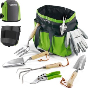 WORKPRO 7 Piece Garden Tool Set