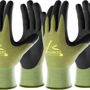 COOLJOB Gardening Gloves for Women and Men