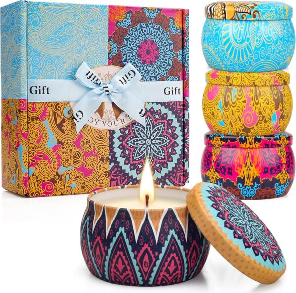 YINUO LIGHT Scented Candles Gift Set