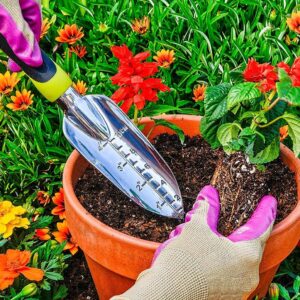 Edward Tools Bend-Proof Garden Trowel