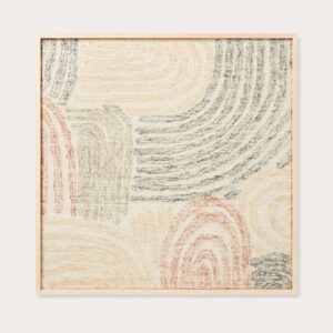 LOLOI Abstract Wall Art Framed Print